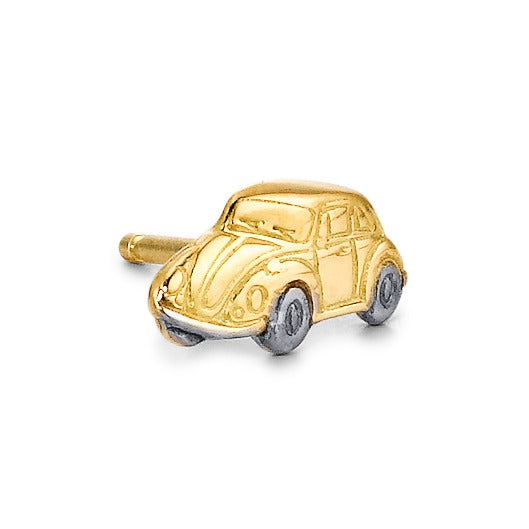 Orecchini a bottone 1 pz Oro giallo 750/18 carati Automobile