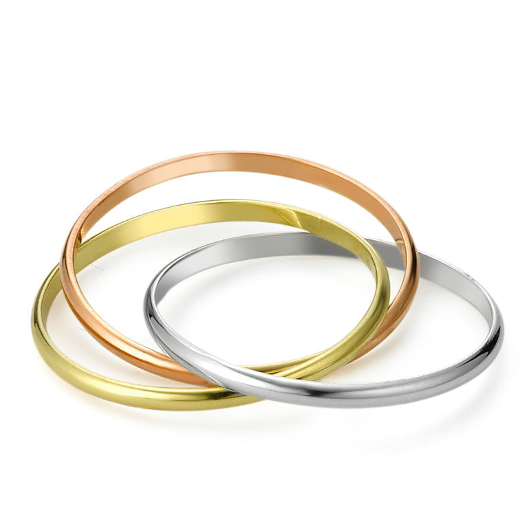 Anello Oro giallo 750/18 carati, Oro bianco 750/18 carati, Oro rosso 750/18 carati