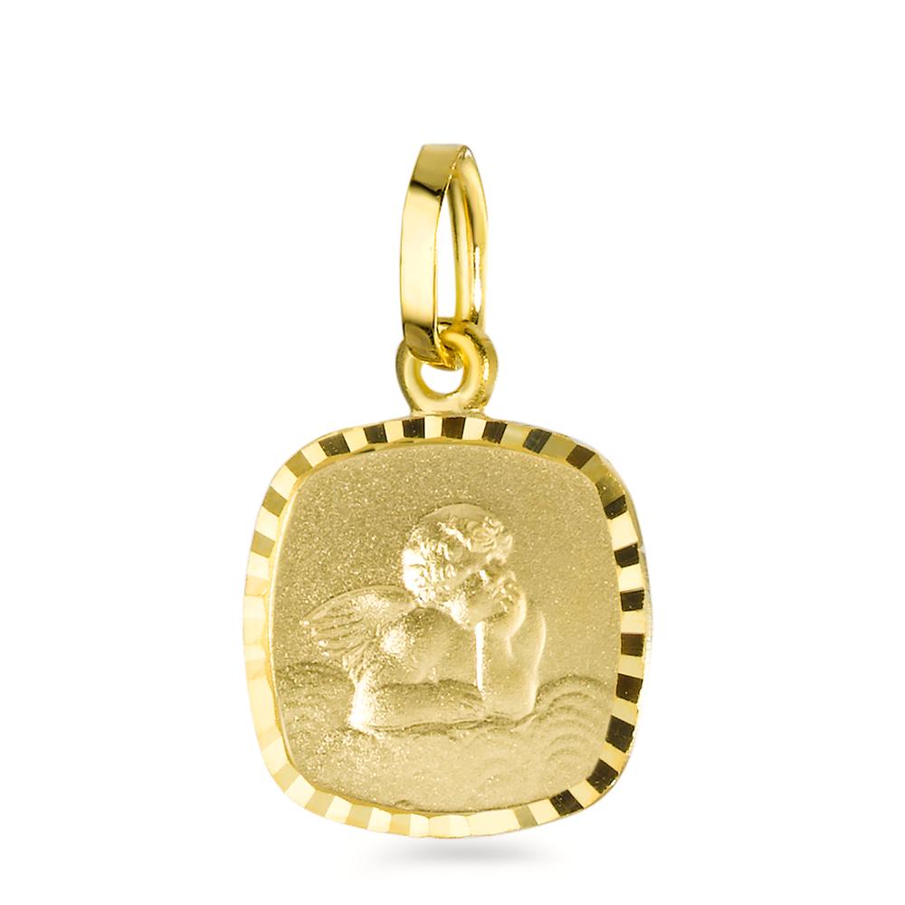 Ciondolo Oro giallo 375/9K Segno zodiacale Acquario