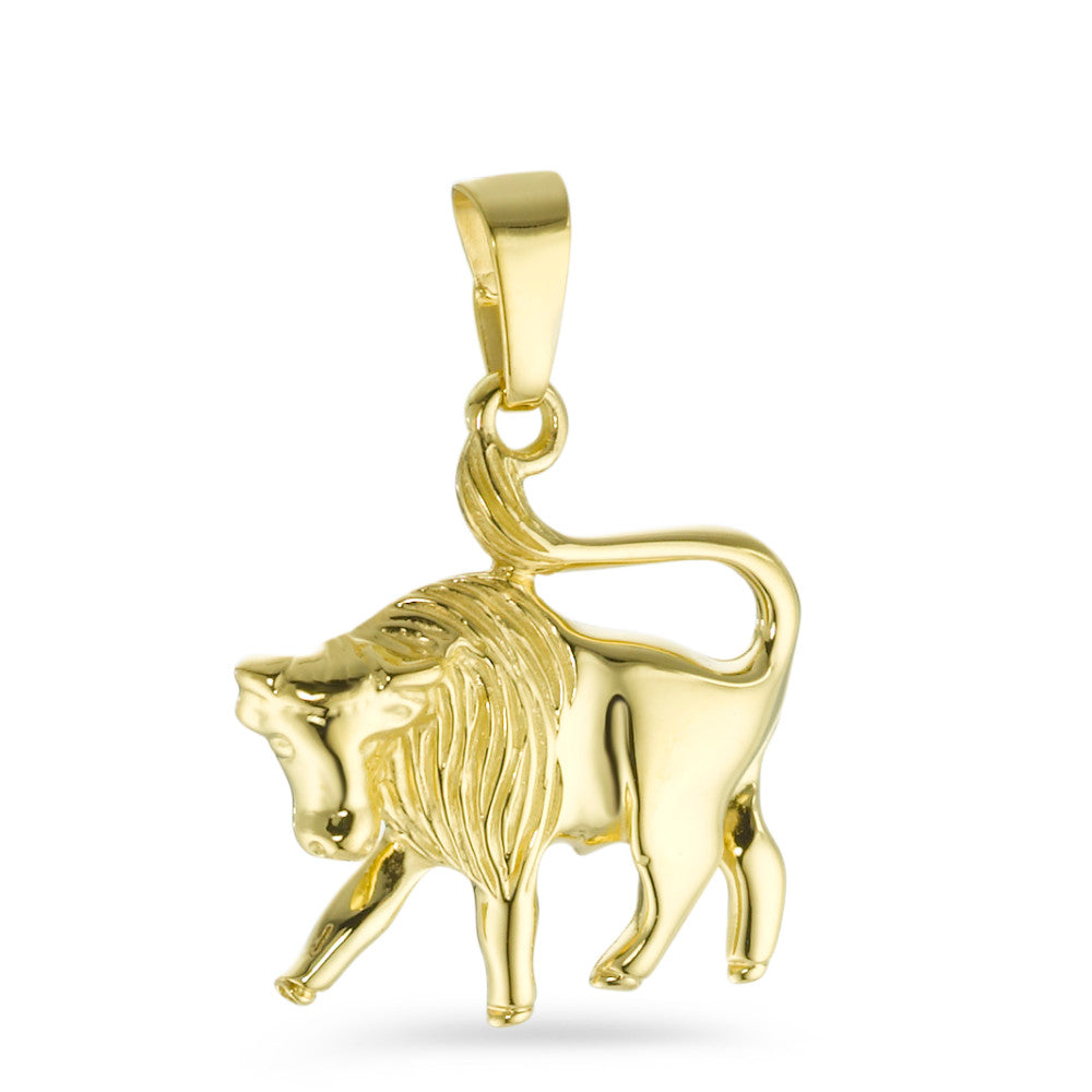 Ciondolo Oro giallo 750/18 carati Segno zodiacale Toro