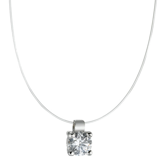 Collana Argento Zirconia 40 cm