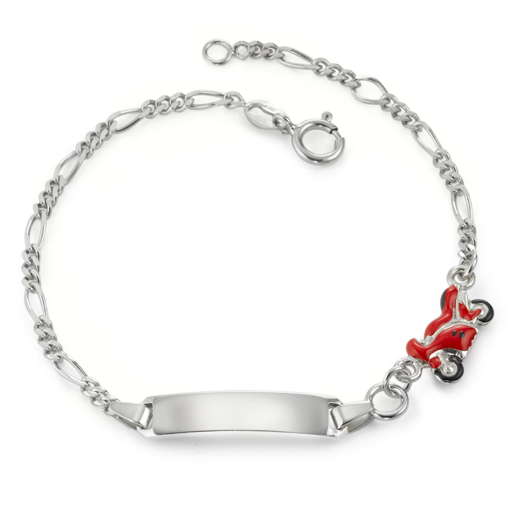 Bracciale con incisione Argento 14-16 cm