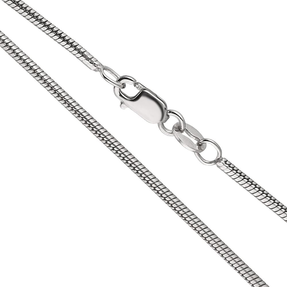 Catena Argento rodiato 45 cm