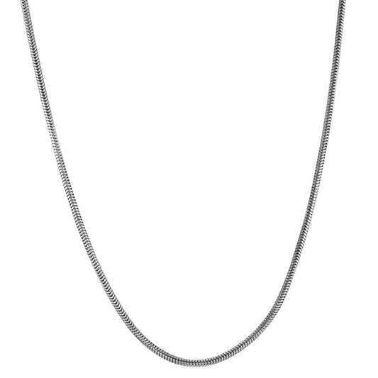 Collana Argento rodiato 42 cm