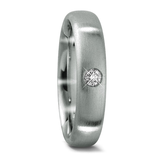 Anello del partner Platino 950 Diamante 0.05 ct, tw-if