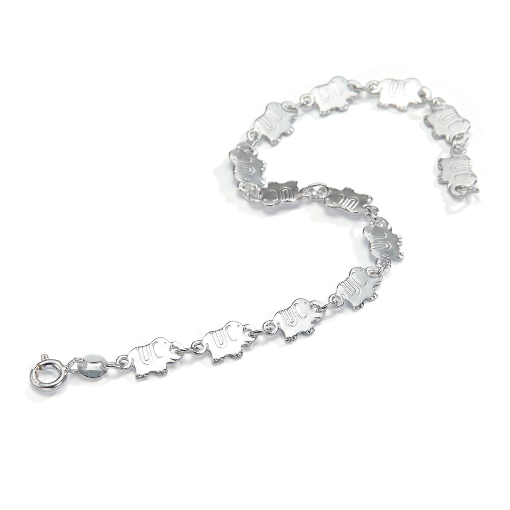 Bracciale Argento Elefante 17 cm