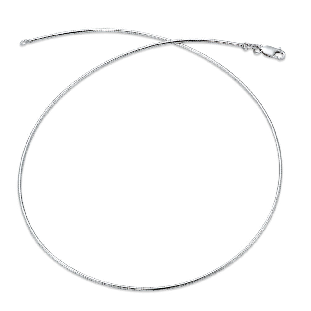 Argento rodiato 45 cm Ø1.4 mm