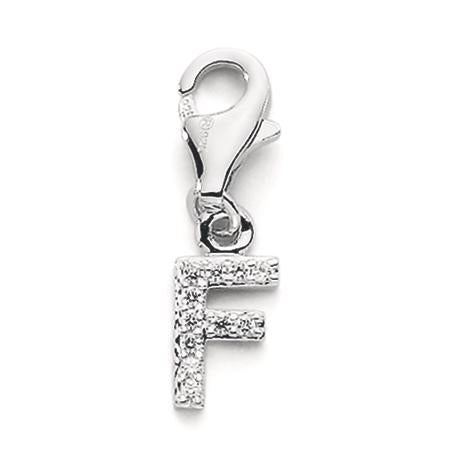 Charms ciondoli Argento Zirconia 3 pietra