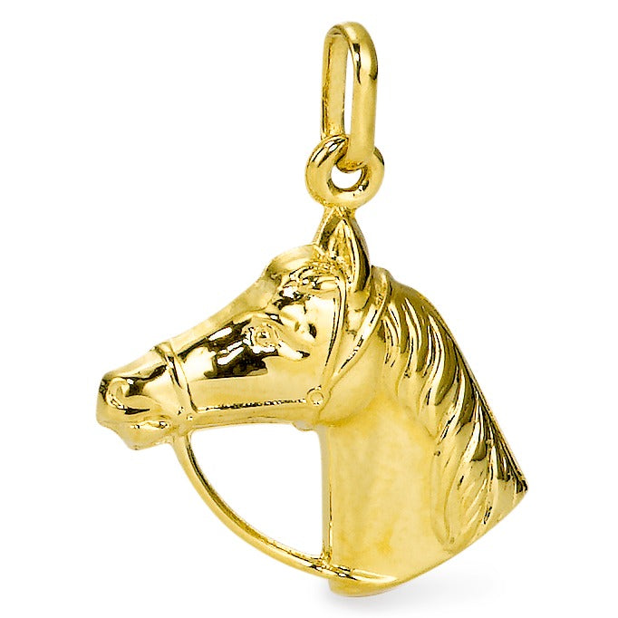 Ciondolo Oro giallo 750/18 carati Cavallo