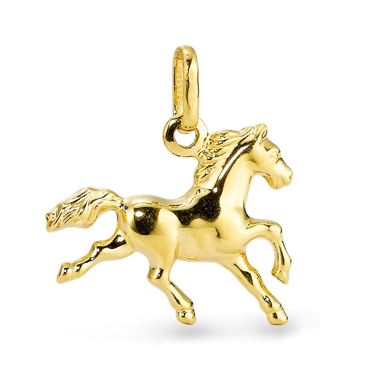 Ciondolo Oro giallo 750/18 carati Cavallo