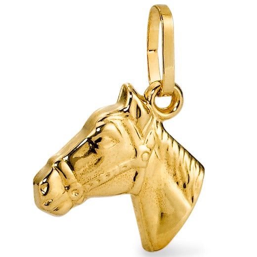 Ciondolo Oro giallo 750/18 carati Cavallo