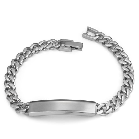 Bracciale con incisione Acciaio inossidabile 19 cm