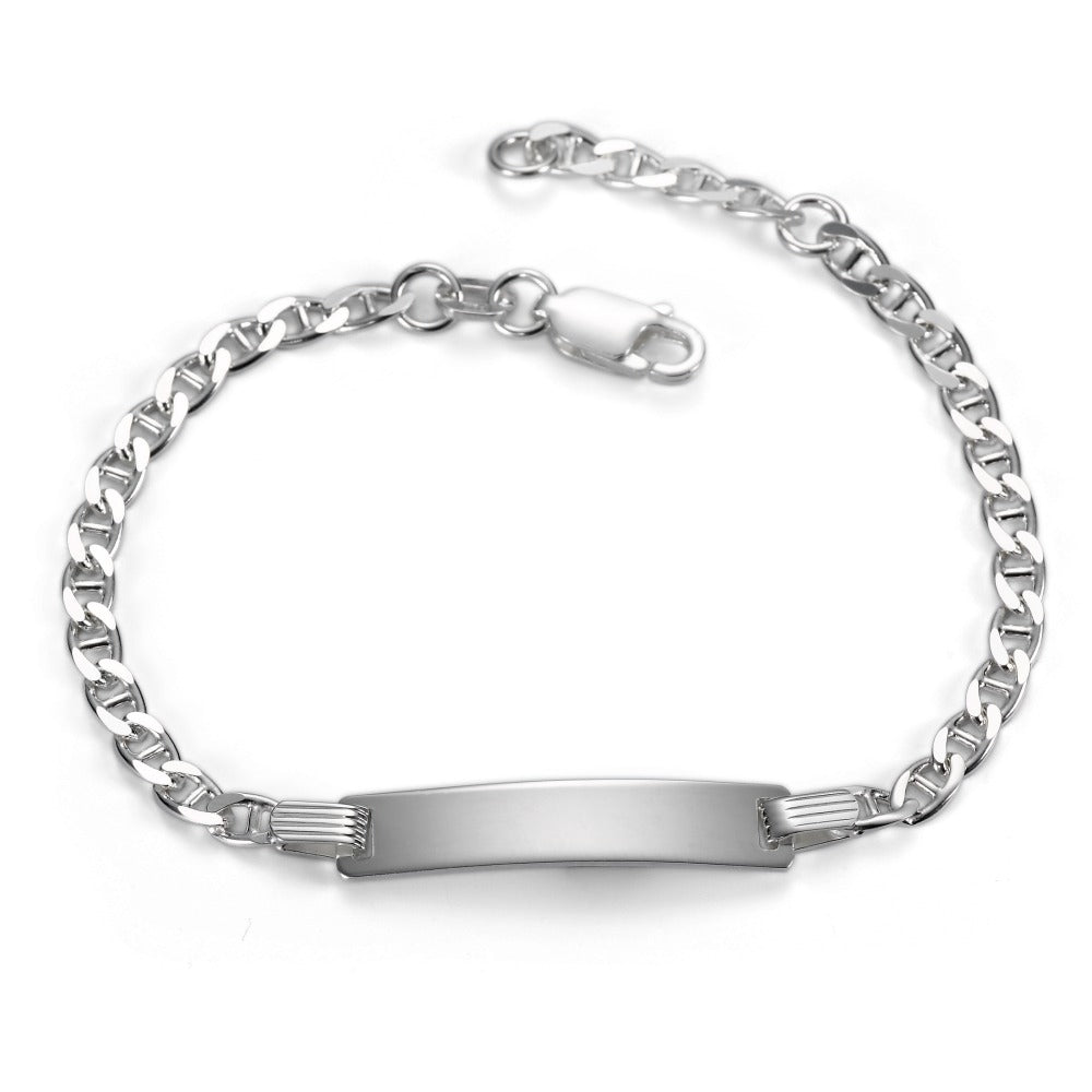 Bracciale con incisione Argento 14-16 cm