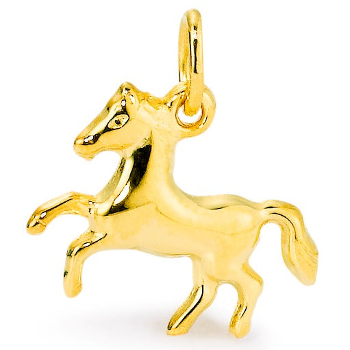 Ciondolo Oro giallo 750/18 carati Cavallo