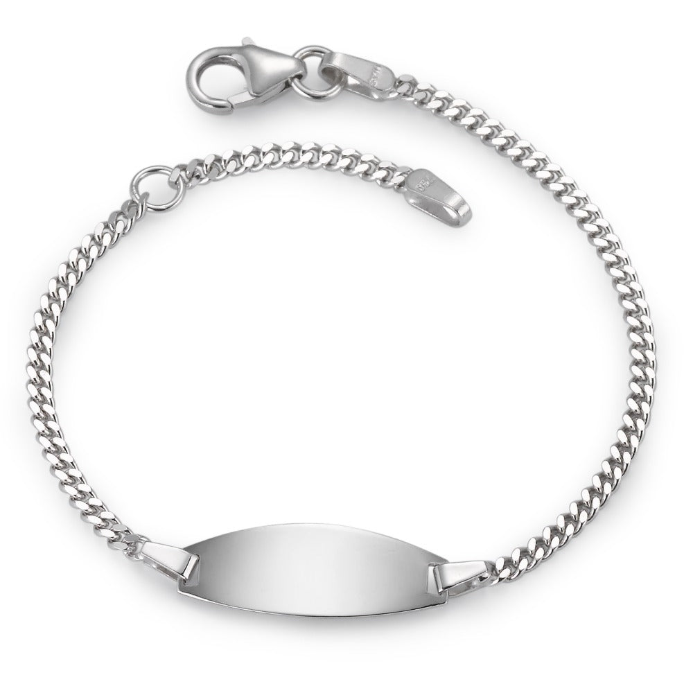 Bracciale con incisione Oro bianco 750/18 carati 12-14 cm