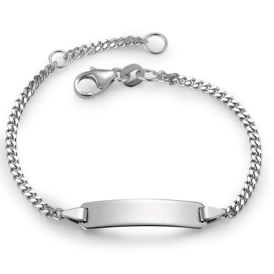 Bracciale con incisione Oro bianco 750/18 carati 14-16 cm