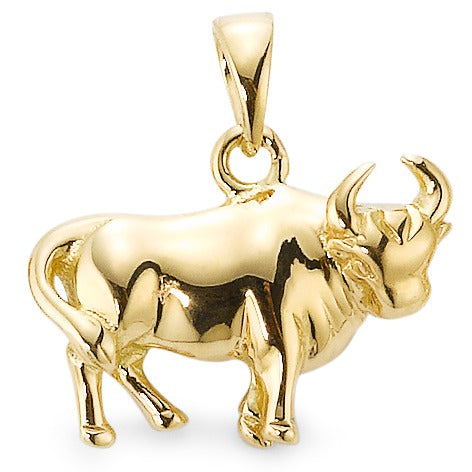 Ciondolo Oro giallo 750/18 carati Segno zodiacale Toro