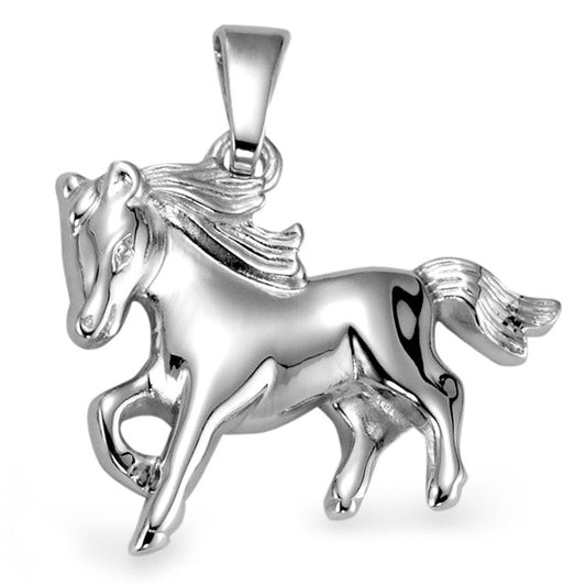 Ciondolo Argento rodiato Cavallo