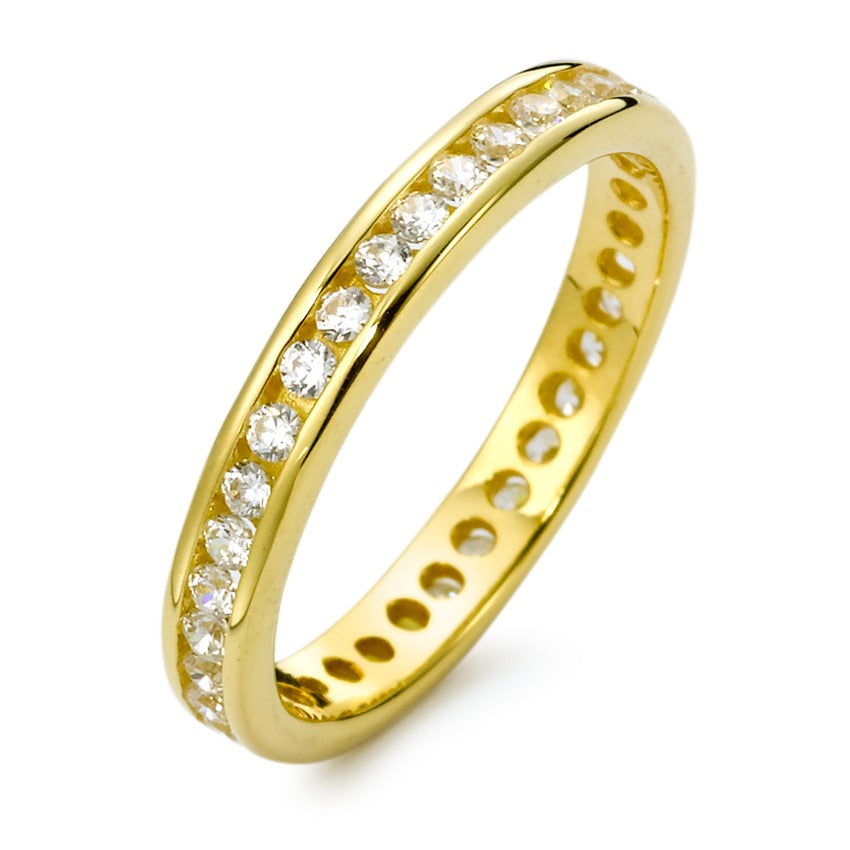 Anelli di memoria Oro giallo 375/9K Zirconia