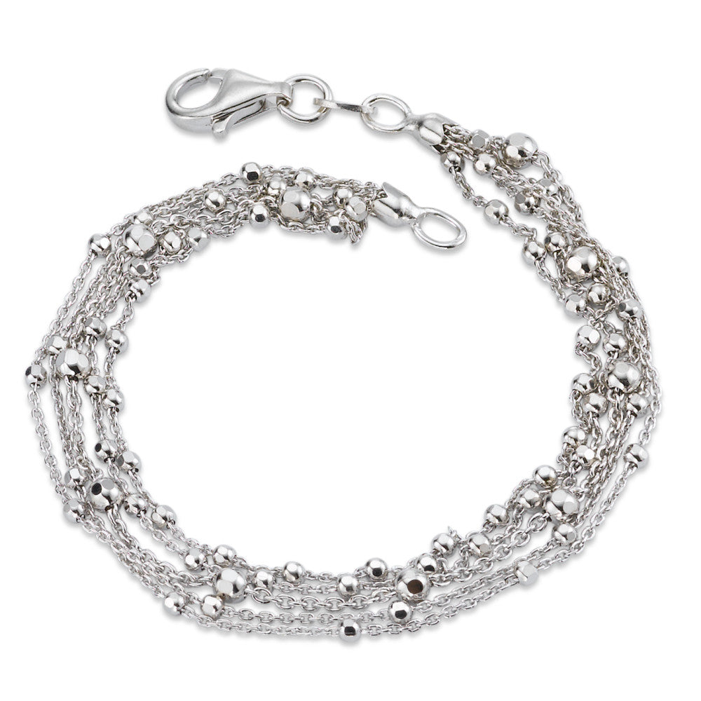 Bracciale Argento rodiato 18 cm