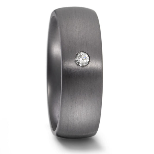 Anello del partner 999 Tantalio Diamante 0.05 ct, w-si