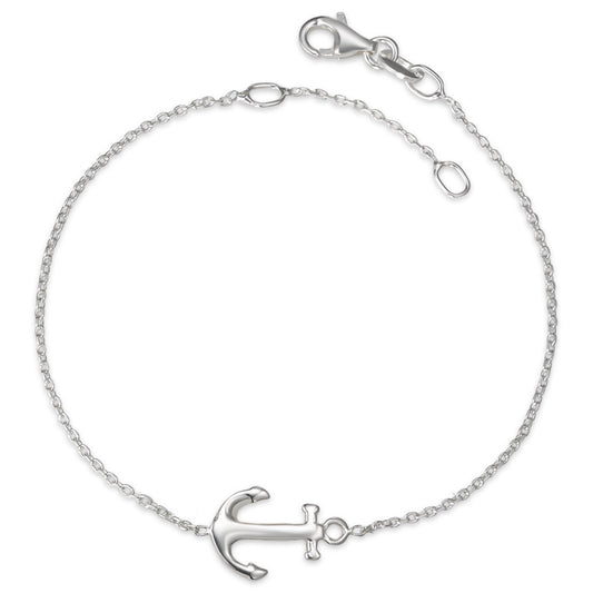 Bracciale Argento Ancora 16.5-18.5 cm