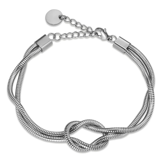 Bracciale Acciaio inossidabile Nodo nautico 18-21 cm