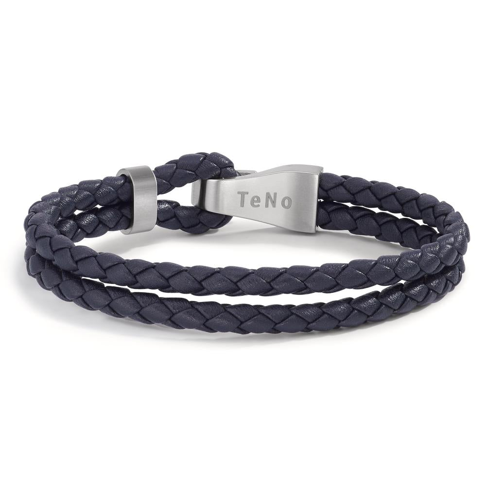 Bracciale Acciaio inossidabile, Pelle 21 cm