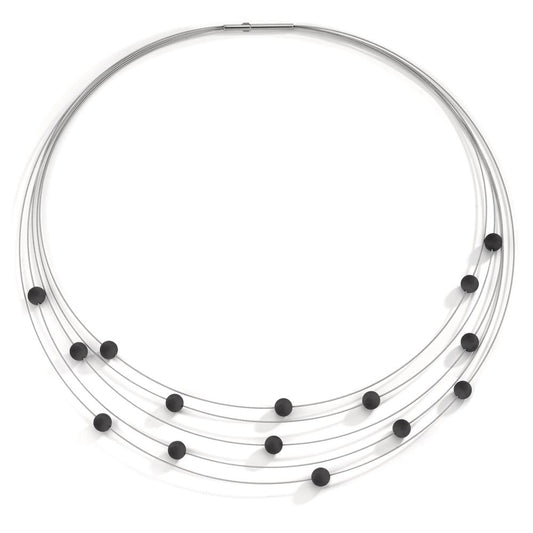 Collana Acciaio inossidabile, Carbonio 45 cm