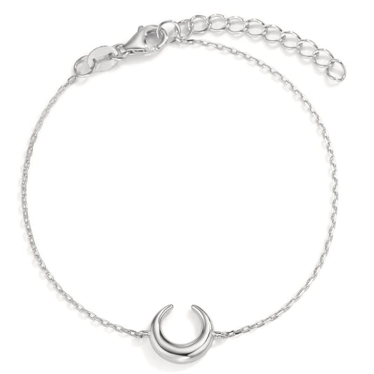 Bracciale Argento rodiato Luna 16-19 cm