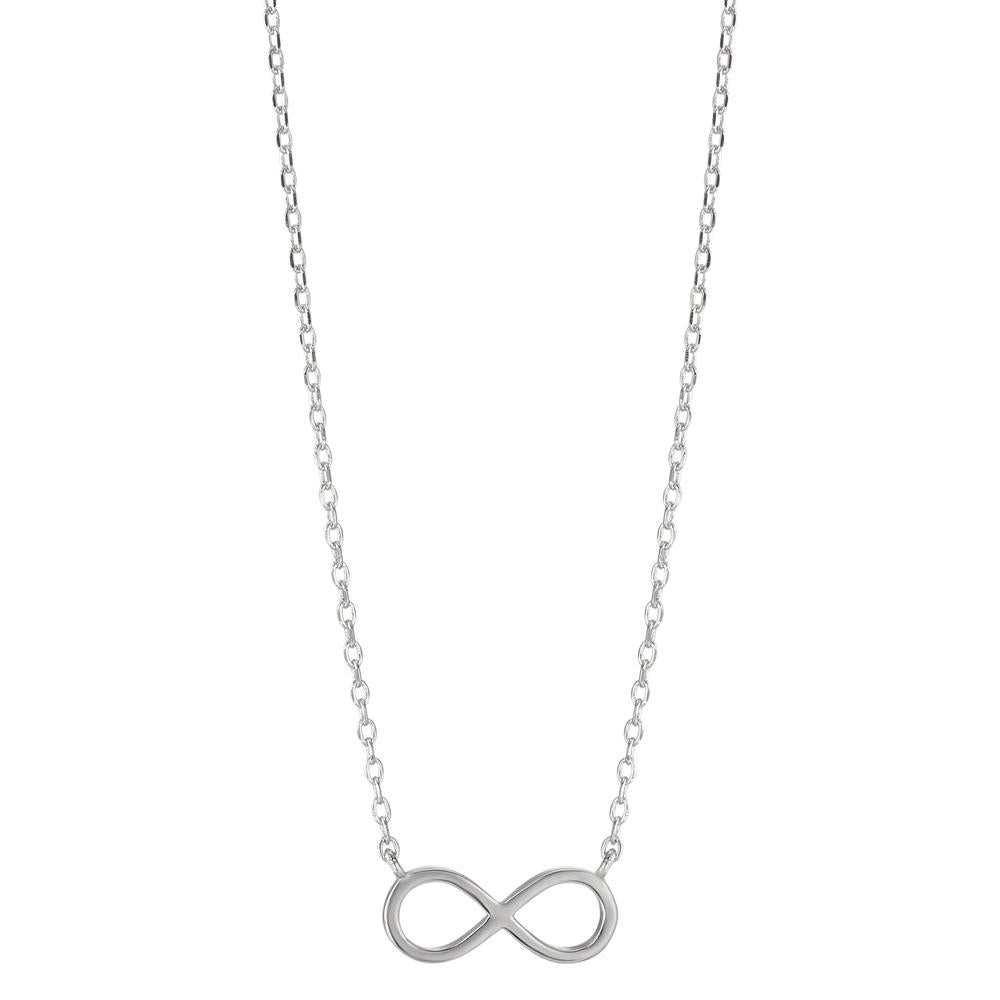 Collana Argento rodiato Infinito 39-44 cm