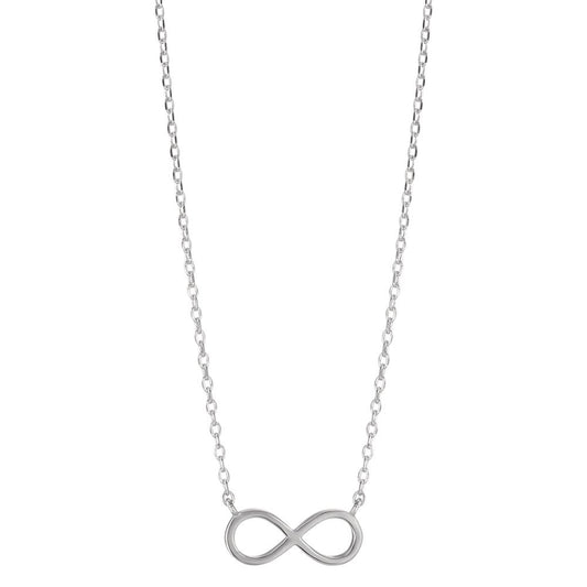 Collana Argento rodiato Infinito 39-44 cm