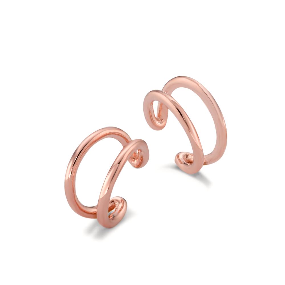 Clip per orecchio Argento rosa dorato Ø10.5 mm