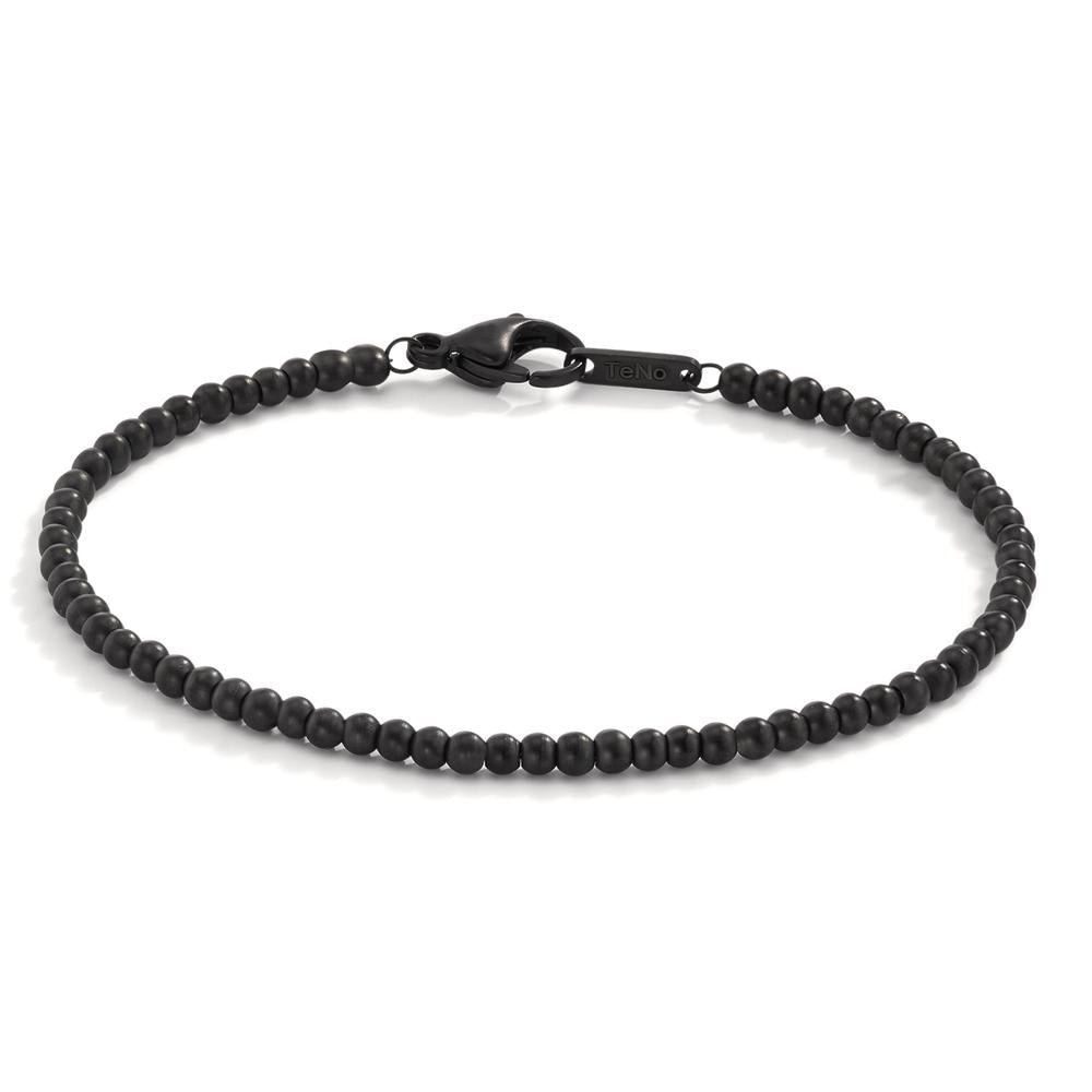 Bracciale Acciaio inossidabile nero rivestimento IP 19 cm Ø3 mm