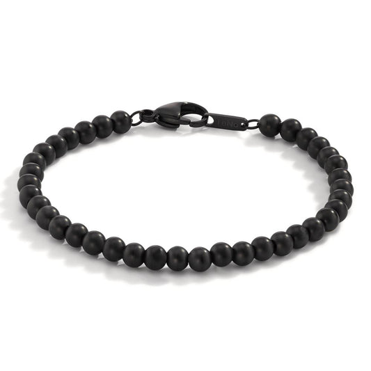 Bracciale Acciaio inossidabile nero rivestimento IP 19 cm Ø5 mm