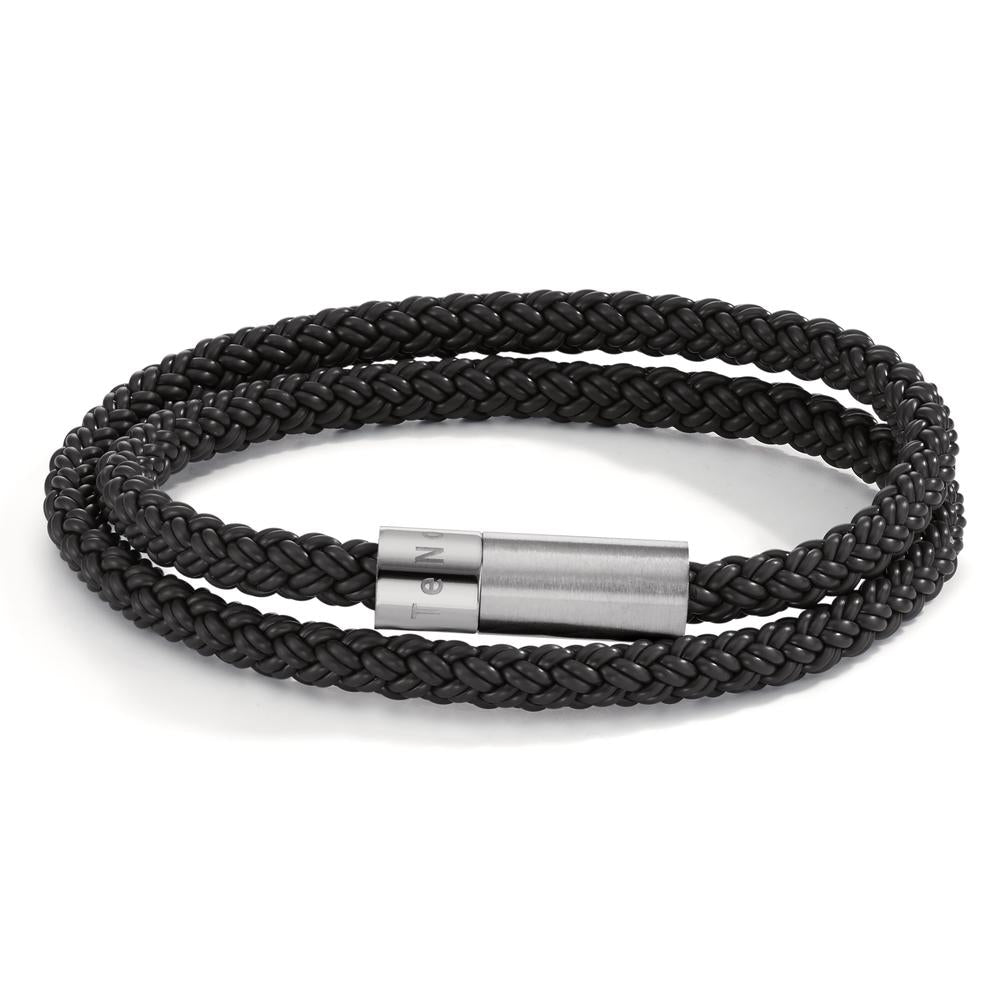 Bracciale Acciaio inossidabile, Gomma 23 cm