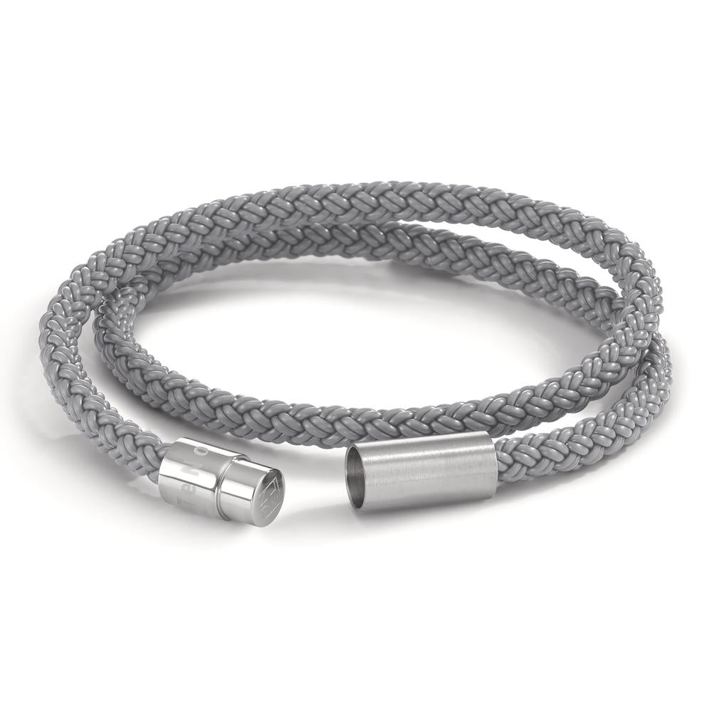 Bracciale Acciaio inossidabile, Gomma 21 cm