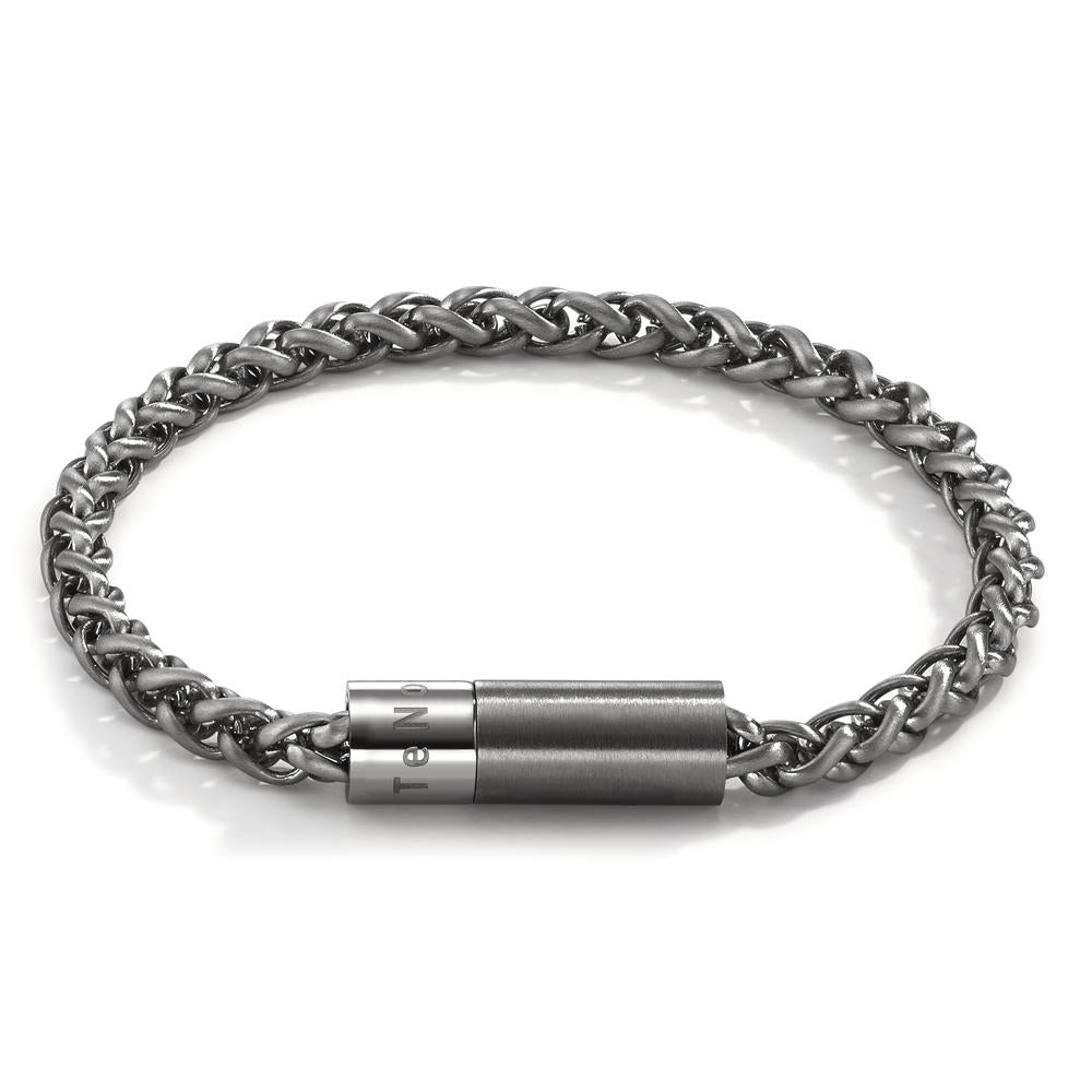 Bracciale Acciaio inossidabile grigio rivestimento IP 21 cm