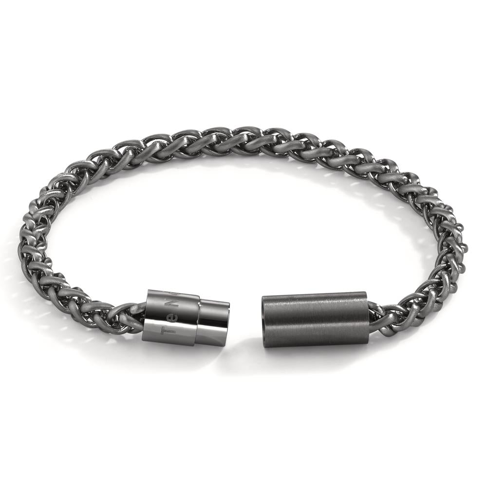 Bracciale Acciaio inossidabile grigio rivestimento IP 21 cm