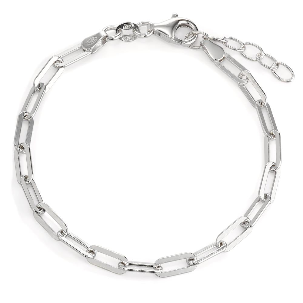 Bracciale Argento rodiato 17-19 cm