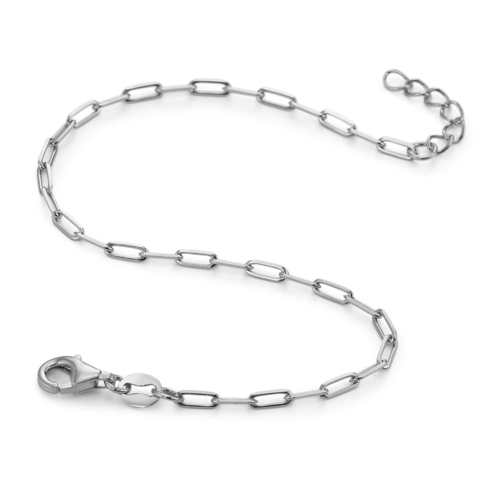 Bracciale Argento rodiato 16-19 cm