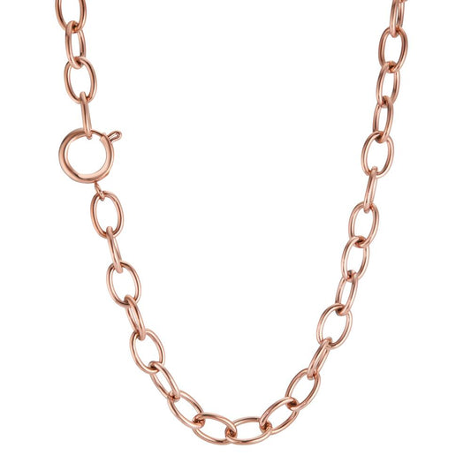 Collana Acciaio inossidabile rosa rivestimento IP 43-48 cm