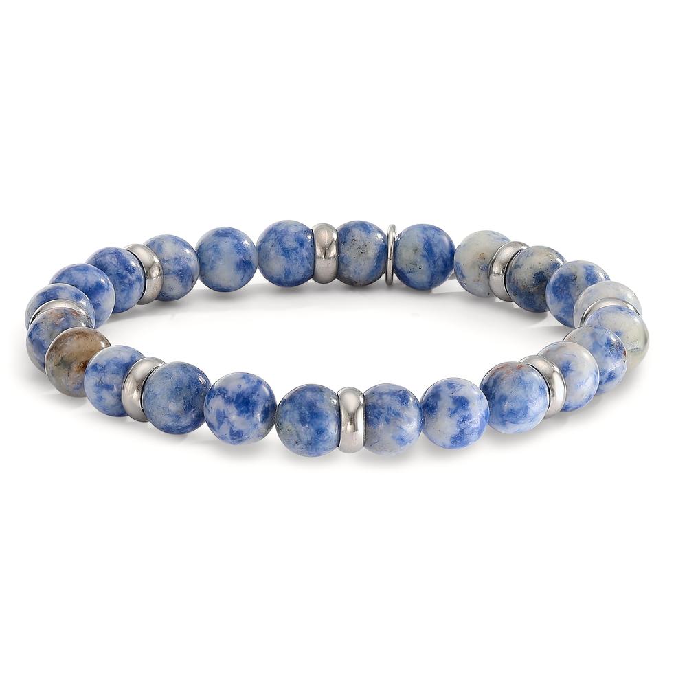 Bracciale Acciaio inossidabile Sodalite 21 cm Ø8.5 mm