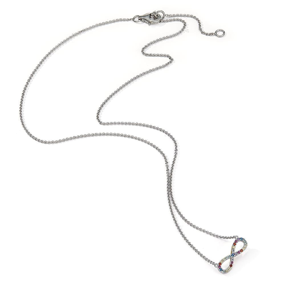 Collana Argento rodiato Infinito 42-45 cm