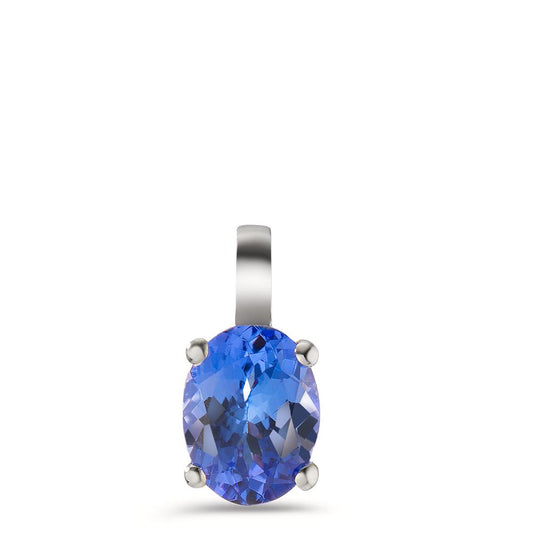 Ciondolo Oro bianco 750/18 carati Tanzanite