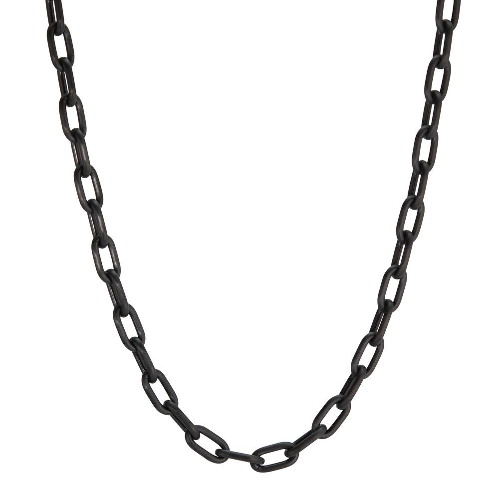 Collana Acciaio inossidabile nero rivestimento IP 55 cm