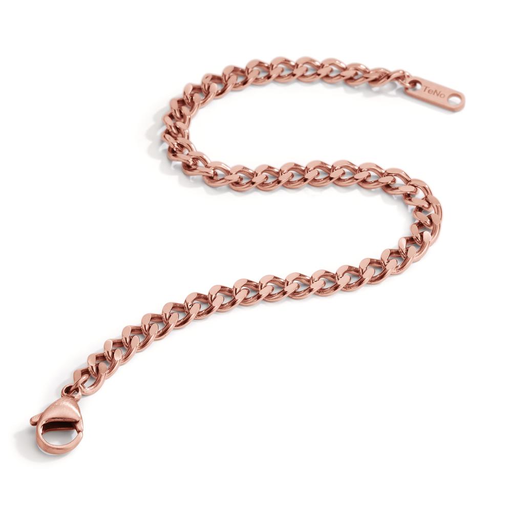 Bracciale Acciaio inossidabile rosa rivestimento IP 21-22 cm