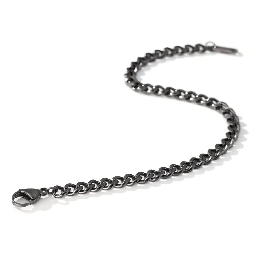 Bracciale Acciaio inossidabile grigio rivestimento IP 21-22 cm