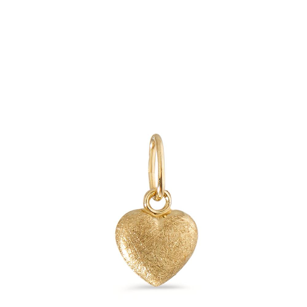 Ciondolo Oro giallo 585/14 kt Cuore Ø6 mm