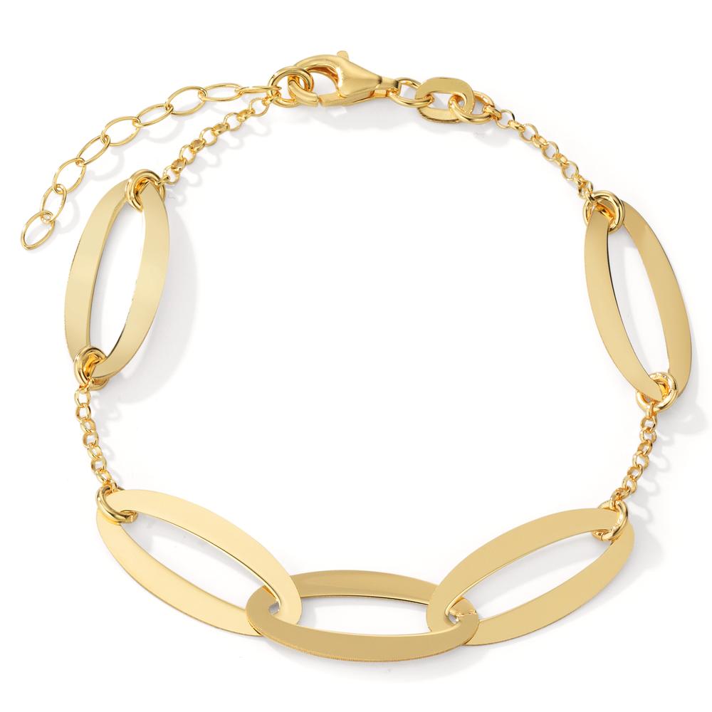 Bracciale Argento giallo dorato 16-19 cm